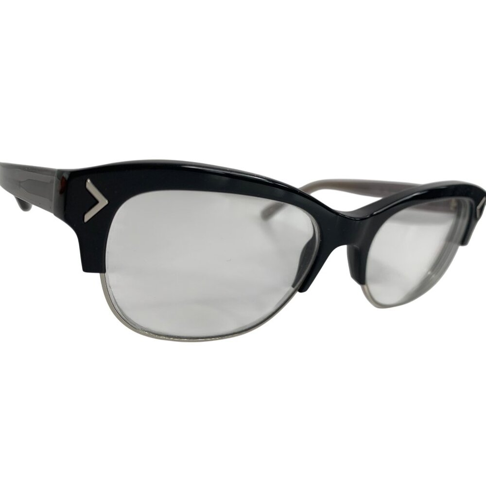 Tory Burch Womens Black Cat-Eye Eyeglasses TY2083 T390 53-16-140 Logo Case - Picture 2 of 8